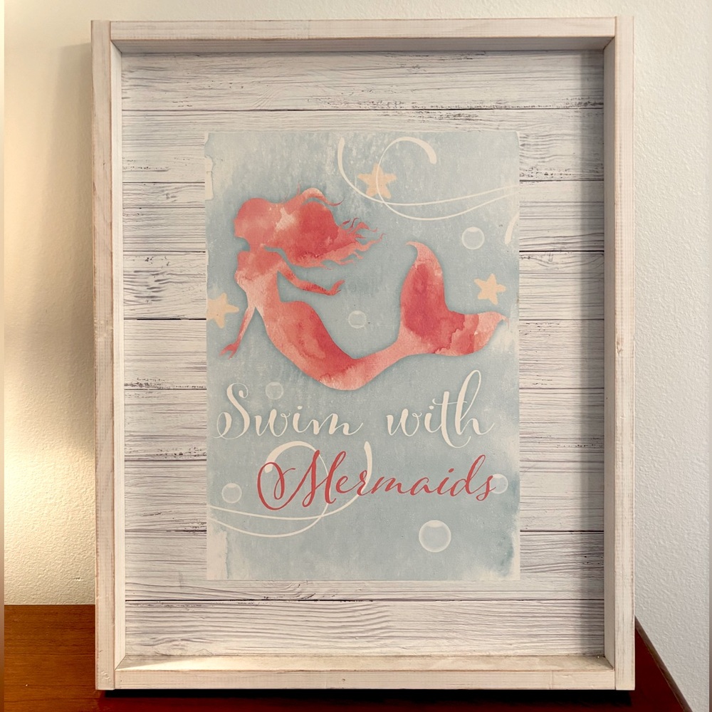 Mermaid Framed Wall Art